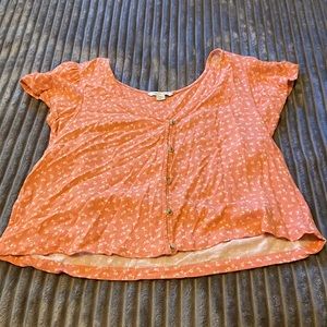 American Eagle Floral Blouse